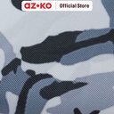 AZKO Forhom 180x180 Cm Tirai Kamar Mandi Dengan C Hooks Pineaple