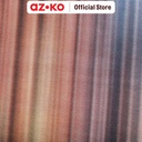 AZKO Forhom 180x180 Cm Tirai Kamar Mandi Dengan Hooks Bigben