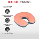 AZKO Passport Bantal Leher Sand Beach