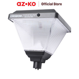 AZKO Krisbow Arna Lampu Taman Solar Led Bollard 2 Watt