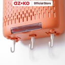 AZKO Stora Tempat Alat Makan - Orange