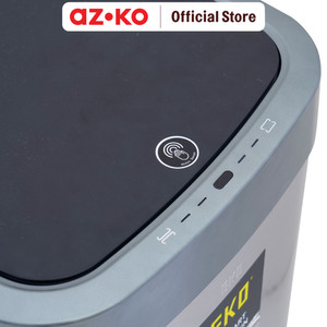 AZKO Eko 40 Ltr Tempat Sampah Sensor Ecosmart Matt Steel