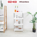AZKO Stora Rak Troli Slim 4 Tingkat - Putih