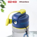 AZKO Komax 1 Ltr Botol Minum - Biru Navy