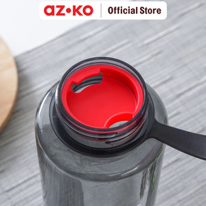 AZKO Kris 900 ml Botol Minum Screw Lid - Hitam