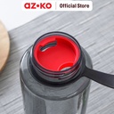 AZKO Kris 900 ml Botol Minum Screw Lid - Hitam