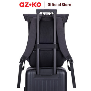 AZKO Luggo Falcon Tas Ransel Folded - Hitam Stone