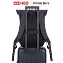 AZKO Luggo Falcon Tas Ransel Folded - Hitam Stone