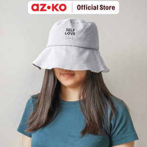 AZKO Ataru Topi Bucket Corduroy - Biru