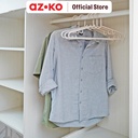 AZKO Ataru Set 5 Pcs Hanger Minimalist Thick - Putih