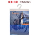 AZKO Forhom 180x180 Cm Tirai Kamar Mandi Dengan Hooks Mountain