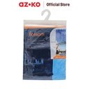 AZKO Forhom 180x180 Cm Tirai Kamar Mandi Dengan Hooks London