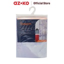 AZKO Forhom 180x180 Cm Tirai Kamar Mandi Dengan C Hooks Dolphin