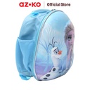 AZKO Disney Tas Ransel Anak Hardshell Frozen Egg Shape - Biru