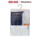 AZKO Forhom 180x180 Cm Tirai Kamar Mandi Dengan Hooks Botanica