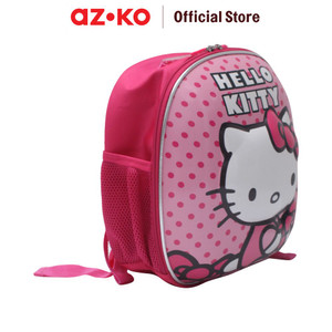 AZKO Hello Kitty Tas Ransel Anak Hardshell - Pink