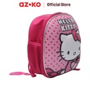 AZKO Hello Kitty Tas Ransel Anak Hardshell - Pink