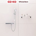 AZKO Acroz Set Hand Shower Dengan Rail J9902 - Abu