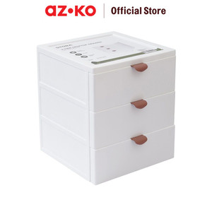 AZKO Stora Organizer Kosmetik 3 Tingkat - Putih