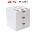 AZKO Stora Organizer Kosmetik 3 Tingkat - Putih