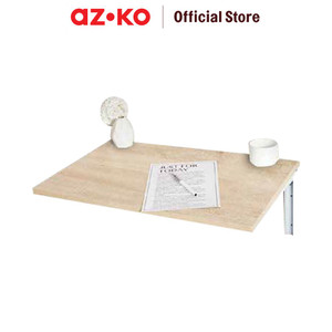 AZKO Masterspace Meja Dinding Lipat - Cokelat Oak