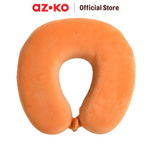 AZKO Passport Bantal Leher Sunset - Biru/Oranye