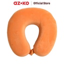 AZKO Passport Bantal Leher Sunset - Biru/Oranye