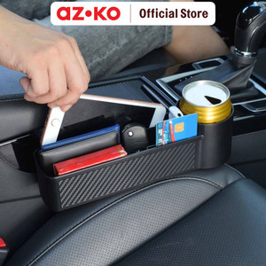 AZKO Otto Klasse Kotak Penyimpan Celah Kursi Mobil Dengan Cup Holder
