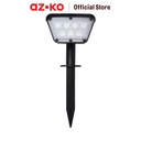 AZKO Krisbow Zura Lampu Sorot Taman Single Solar 1l 200 Lumens 6500k