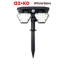 AZKO Krisbow Zura Lampu Sorot Taman Double Solar 4 Watt 6500k
