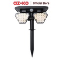 AZKO Krisbow Zura Lampu Sorot Taman Double Solar 4 Watt 3000k