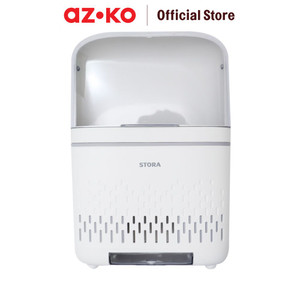 AZKO Stora Tempat Alat Makan - Putih