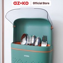 AZKO Stora Tempat Alat Makan - Hijau