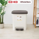 AZKO Krisbow 45 Ltr Tempat Sampah Pedal Dengan Tutup Single