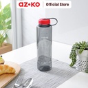 AZKO Kris 900 ml Botol Minum Screw Lid - Hitam