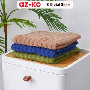 AZKO Forhom 50x100 Cm Kevin Handuk Travel - Biru Navy