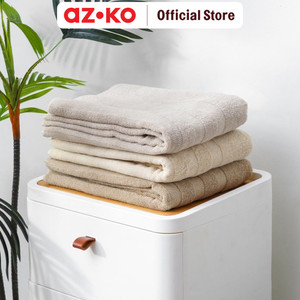 AZKO Forhom 70x140 Cm Kezia Handuk Mandi - Krem Beige
