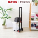 AZKO Maxbuilt Troli Lipat 50 kg Alat Pengangkut Barang Dengan Roda Foldable Shopping Cart Trolley Belanja
