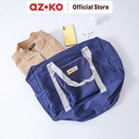 AZKO Passport Marilyn Tas Travel Lipat - Biru Navy
