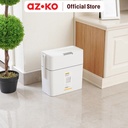 AZKO Krisbow 12 Ltr Tempat Sampah Dengan Sikat Toilet