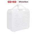 AZKO Stora Keranjang Laundry Lipat - Putih