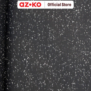 AZKO Krisfloor 100x100 Cm Gym Roll Matras - Hitam