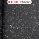 AZKO Krisfloor 100x100 Cm Gym Roll Matras - Hitam
