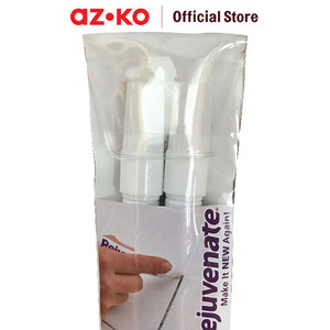 AZKO Rejuvenate Set 2 Pcs Pengisi Nat Keramik Renewer Pen - Putih