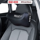 AZKO Sparco Bantal Leher Mobil Memory Foam - Hitam