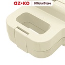 AZKO Memoo Toaster Sandwich & Waffle Maker 2 In 1 - Putih