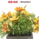 AZKO Arthome 22.8 Cm Bunga Artifisial Wild Yellow