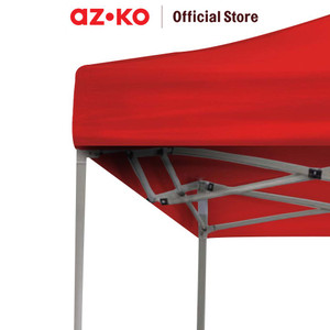 AZKO Soleil 3X3 mtr Tenda Gazebo Lipat - Merah