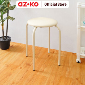 AZKO Soleil Bangku Metal - Krem