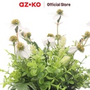 AZKO Arthome 25.4 Cm Bunga Artifisial Wild - Putih
